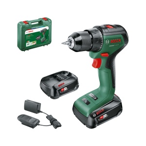 Surubelnita cu acumulator Bosch UniversalDrill 18V-60 2 baterii sistem de 18 volti in carcasa - Img 1