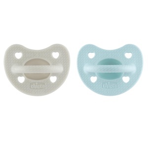 Suzeta Chicco Physioforma Luxe Gummy 6-16 luni set 4 bucati silicon moale sustine respiratia fiziologica - Img 5