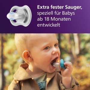 Suzeta Philips Avent Ultra Air SCF34957 Set 2 Buc Silikon BPA-Free 18 Luni - Img 4