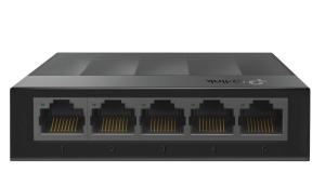 Switch de retea TP-Link LS1005G, 5 porturi Gigabit, negru