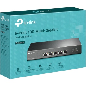 Switch Desktop TP-Link TL-SX105 cu 5 Porturi 10G RJ45 - Img 9