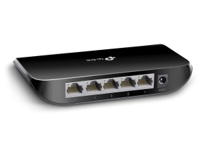 Switch Gigabit TP-Link TL-SG1005D, 5 Porturi RJ45, 101001000Mbps, Negru