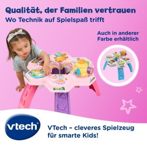 Tabel de invatare interactiv VTech Entdeckertisch roz pentru copii 12 luni - Img 6