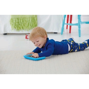 Tableta educativa Fisher-Price Laugh and Learn, 28 butoane, muzica si lumini, 1 ani - Img 3