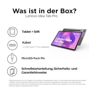 Tableta Lenovo Idea Tab Pro 127 3K Display 8GB RAM Luna Gri - Img 13