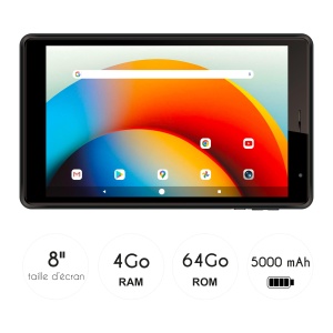 Tableta LOGICOM TAB 80, 8 inch, Octa-Core 1.8 GHz, 64 GB - Img 2