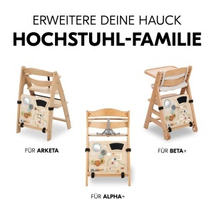 Tablita de Activitati Hauck pentru Scaunele Alpha, Beta si Arketa, din Lemn FSC - Img 4