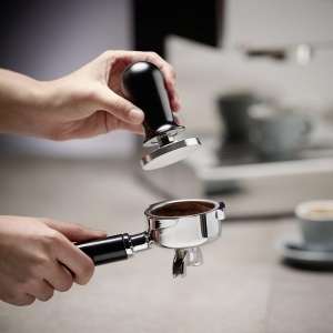 Tamper Espresso APS 10380, 58 mm, InoxAluminiu, 350 g - Img 2