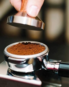 Tamper espresso Gastroback 90614 O 51 mm otel inoxidabil maner din lemn argintiu - Img 2