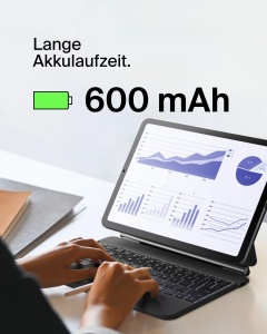 Tastatura cu husa Belkin Pro pentru iPad Air 11 si Pro 11, Bluetooth, LED, Trackpad - Img 6