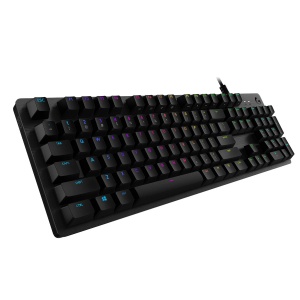 Tastatura gaming mecanica Logitech G512 GX Brown RGB USB Negru
