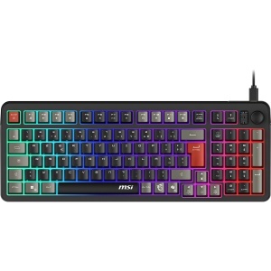 Tastatura gaming MSI Forge GK110 Membrana, RGB, Hotkeys multimedia