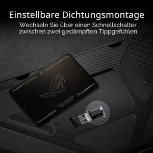 Tastatura mecanica ASUS ROG Azoth Extreme, iluminare RGB, design ergonomic - Img 5