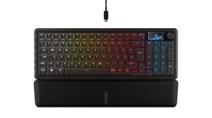 Tastatura mecanica de gaming Corsair Vanguard 96, neagra, cu LCD si 24 G-taste