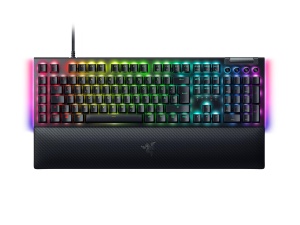 Tastatura mecanica Razer BlackWidow V4, switch-uri verzi, iluminare RGB, 6 macro-taste