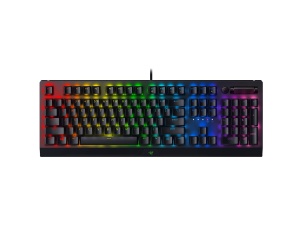 Tastatura mecanica Razer BlackWidow V4 X, galbene switch-uri, RGB personalizabil