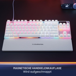 Tastatura mecanica SteelSeries Apex Pro TKL Gen 3, Alba, OmniPoint 3.0, RGB - Img 7