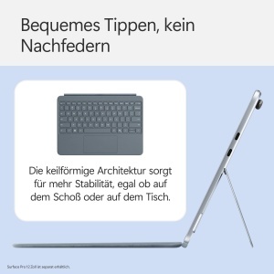 Tastatura Microsoft Surface Pro 12 - QWERTZ, iluminare, culoare Ozean - Img 2