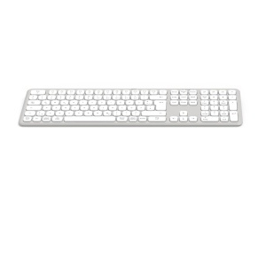 Tastatura wireless Hama WK-550, Bluetooth, QWERTZ, alba