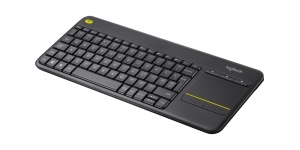 Tastatura wireless Logitech K400 Plus cu touchpad, 10m, QWERTY - Img 1