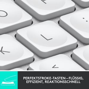 Tastatura Wireless Logitech MX Keys Mini, Bluetooth, Compacta, Gri - Img 2