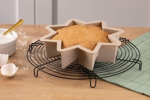 Tava de copt Dr. Oetker Holiday Joy, Silikon, 22 cm, Forma stea - Img 7