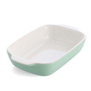 Tava de copt KitchenAid cu capac din bambus, 26 cm, 1,9L, culoare pistachie