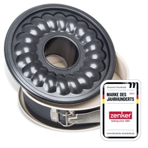 Tava de copt Zenker 7811 Creme Noir, 26 cm, inox, gribeige