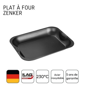 Tava de copt Zenker SPECIAL COOKING, 40 x 30 cm, neagra, cu antiaderenta - Img 4
