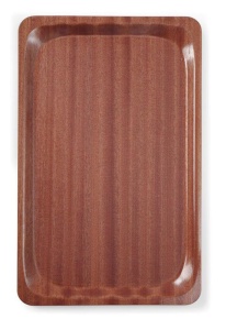 Tava de servire HENDI AmberBox, 330x430mm, rutschfester, lemn - Img 2