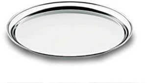 Tava de servire LACOR, rotunda, 40 cm, inox