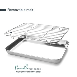 Tava inox Lacor 15566 265x205 cm termorezistenta multifunctionala - Img 4