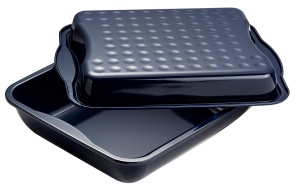 Tava multifunctionala Dr Oetker Maxi-Brater cu capac 42x34x13 cm email rezistent Made in Germany