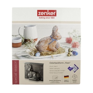 Tava pentru copt iepuri Zenker, 600 ml, antiaderenta, 3D - Img 9