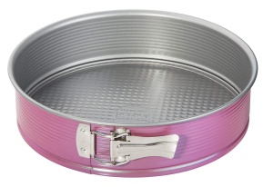 Tava pentru copt Zenker Springform 26 cm, culoare Frozen Rose, antiaderenta - Img 3