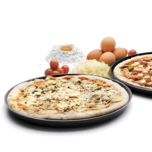 Tava pentru pizza Lacor 68824, 24 cm, aluminiu, produs european - Img 4
