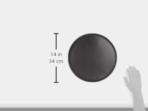 Tava pentru pizza Lacor, aluminiu, 36 cm, antiaderenta, negru - Img 4