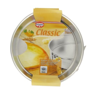 Tava pentru prajituri Dr. Oetker 26 cm, din otel, pentru cuptoare pe gaz - Img 6