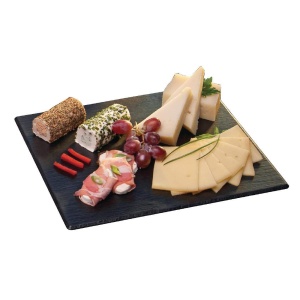Tava Servire APS 83956 GN 12, 32,5 x 26,5 cm, Melamin, Negru - Img 3