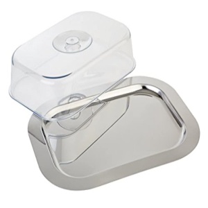 Tavita cu capac APS Finesse - Inox, 42 x 31 cm, inaltime 8,5 cm