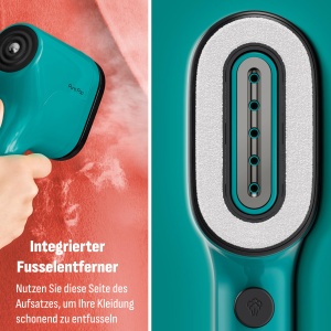 Tefal DT2024 Pure Pop Perie cu Abur Portabila Petrol Verde - Img 6