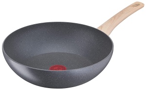 Tefal Wok Natural Force 28 cm Antiaderenta Mineralia Thermosignal
