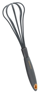 Tel Fackelmann Soft 29 cm Maner Ergonomic Rezistent la Temperaturi Ridicate PortocaliuGri - Img 3