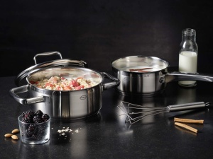 Tel Rosle Gourmetbesen 27 cm din inox 1810 maner ergonomic compatibil masina de spalat vase - Img 5