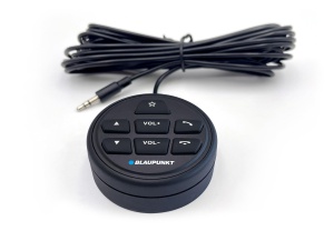 Telecomanda Blaupunkt RC-24, 7 butoane, cablu 5m, negru mat