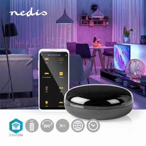 Telecomanda inteligenta Nedis SmartLife, universala, raza de actiune 5m, compatibila Android si iOS - Img 3