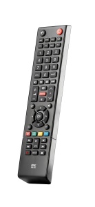 Telecomanda Toshiba URC1919, compatibila cu toate televizoarele Toshiba, neagra