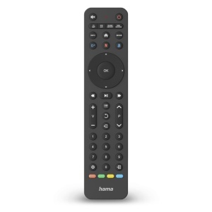 Telecomanda Universala Hama pentru 8 Dispozitive, Infrarosu, Culoare Neagra