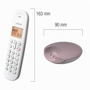Telefon fix fara fir Logicom ILOA 150 Display 4 linii, Freisprech, Taupe - Img 6