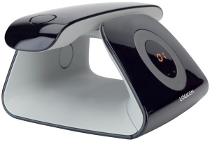 Telefon fix Logicom Retro 2 DECT, cu raspuns automat, negru, 10 ore autonomie - Img 2